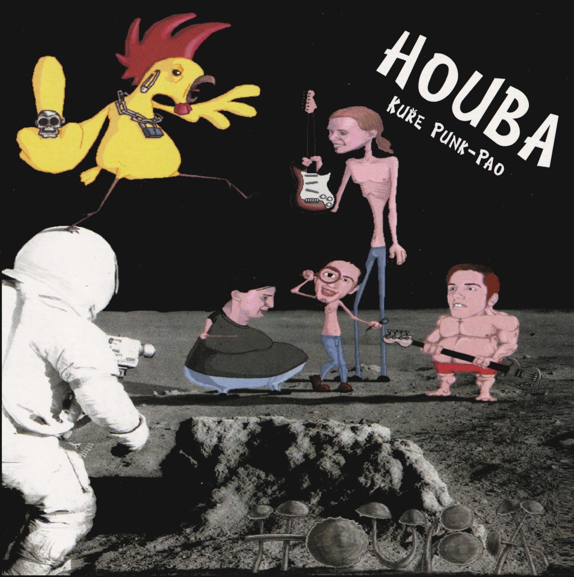 Houba – Kuře punk-pao